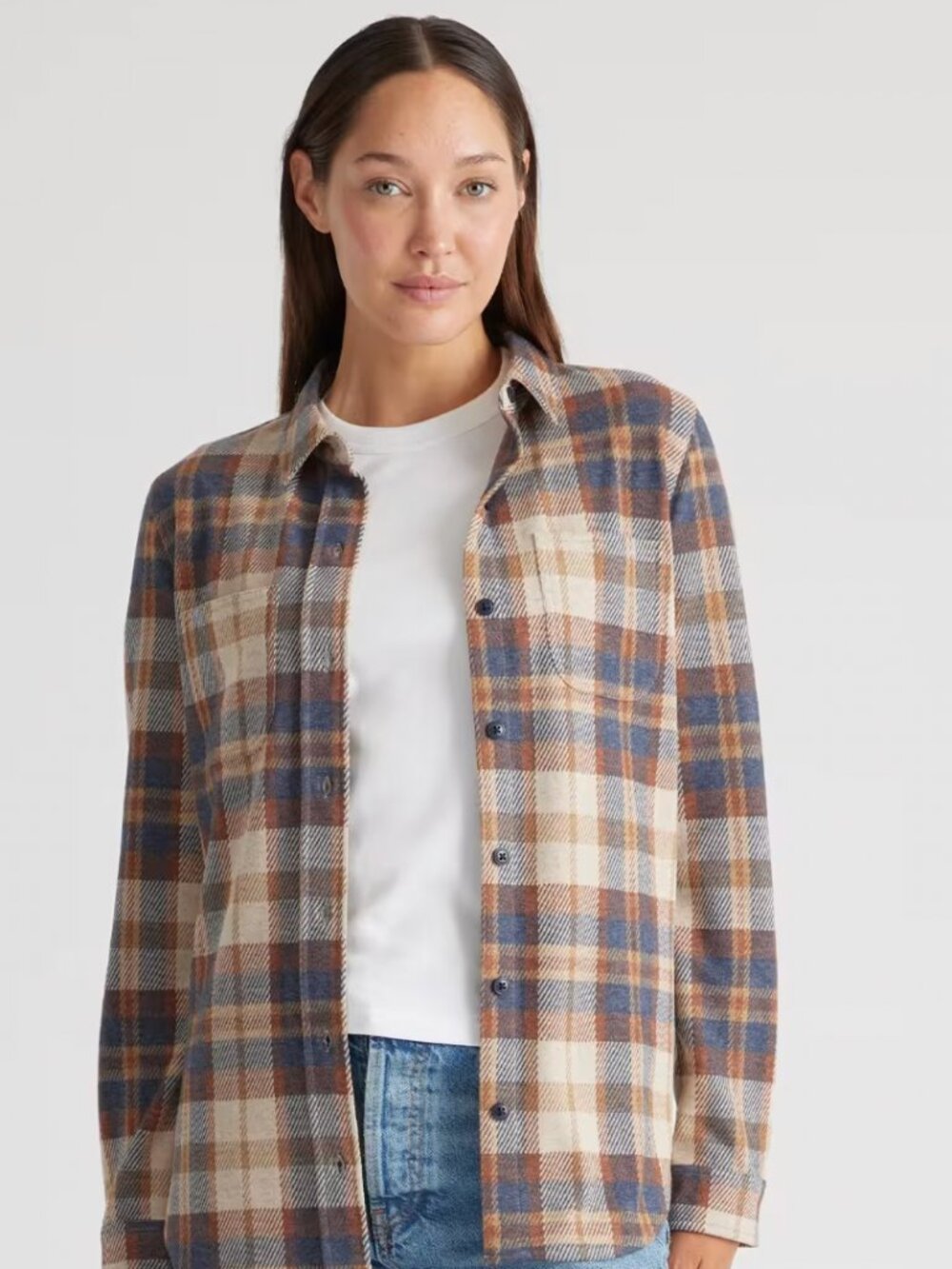 Quince Stretch Sweater Fleece Shirt